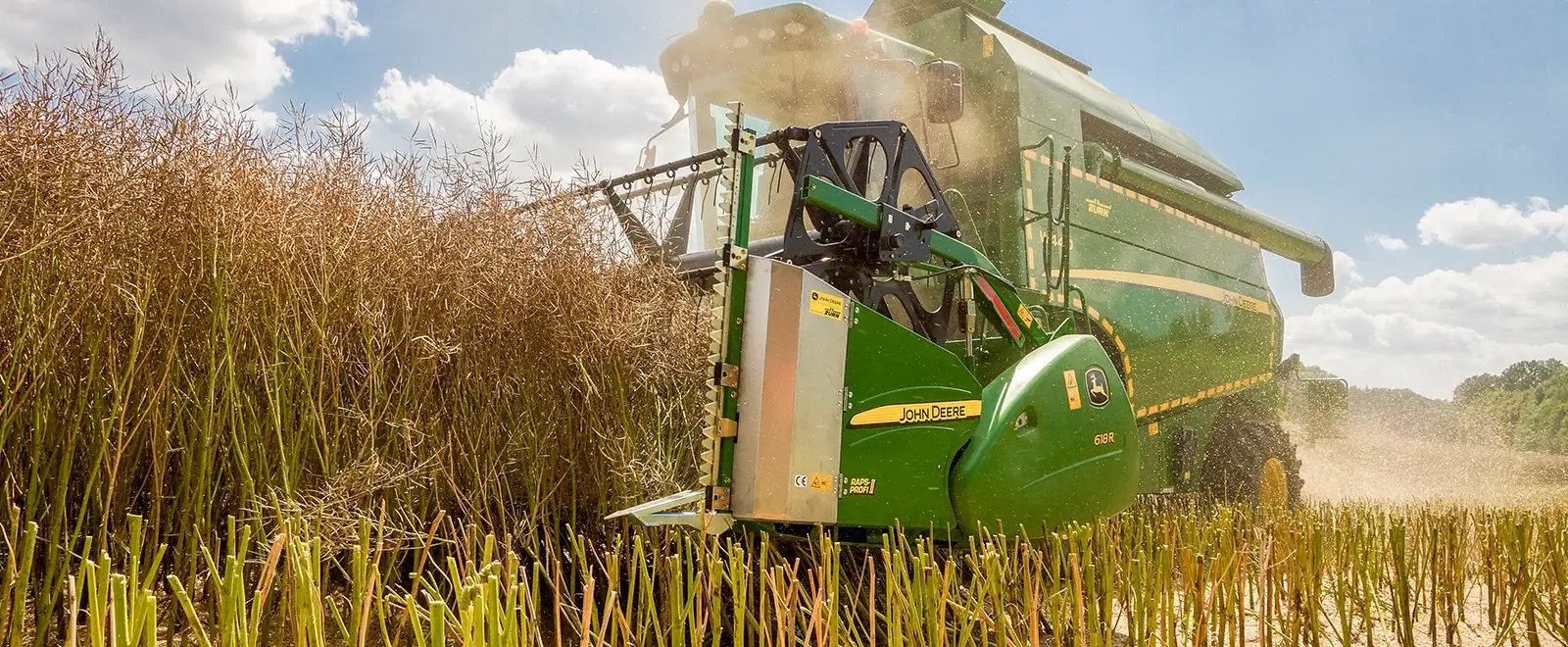 Raps Profi Vorsatzschneidwerk John Deere